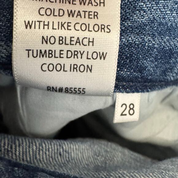 Pistola Ruby High Rise Palazzo Jean High Rise Wide Leg Stretch Women's 28 - Picture 13 of 13